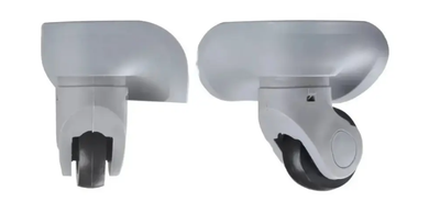 Колесные блоки для чемодана с вращением 360 градусов, d-46 мм, одинарные, 70 Х 75 мм