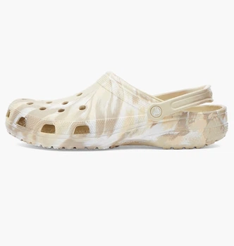 Тапочки Crocs Classic Marbled Clog Beige 206867-2Y3 43-44