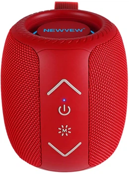Портативная колонка NEWVEW NV-9242 BT/USB/TF/FM/TWS Red (NWVW-NV-9242-RD)