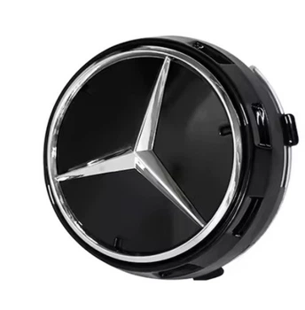 Колпачки Mercedes A0004000900 в диски высокие AMG заглушки мерседес 75мм