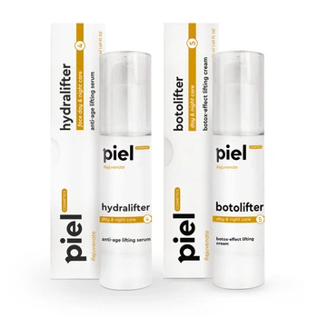Лифтинг комплекс Piel cosmetics против мимических морщин REJUVENATE Piel Крем и сыворотка