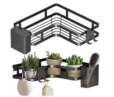 Кутові полиці Corner Shower Caddy, Компактне та зручне зберігання аксесуарів Corner Shower Caddy 57119/00
