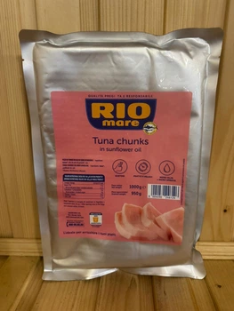 Тунець в Олії Rio mare Tuna Chunks in Sunflower oil 500 гр