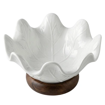 Фруктовниця на підставці "Leafy" 17*8см R37329-17