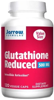 Glutation Jarrow Formulas Glutathione Reduced 500 mg 120 kapsułek (790011150664)