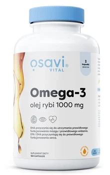 Омега-3 Osavi Omega 3 1000 мг 180 капсул (5904139920336)