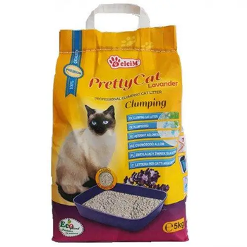 Бентонітовий наповнювач Pretty Cat Lavander з ароматом лаванди — 5 кг
