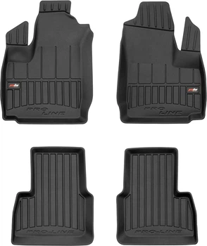 Автомобильные коврики в салон Frogum 3D на Fiat Doblo 1 00-10 1-2 ряд Фиат Добло черные SO6053