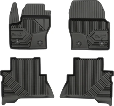 Автомобільні килимки поліки в салон Frogum 3D для Ford KUGA 2 12-20 Форд Куга чорні SO6317
