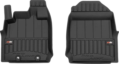 Автомобильные коврики в салон Frogum 3D на Isuzu D-Max 3 extended cab 19- Исузу Д-Макс черные SO6023