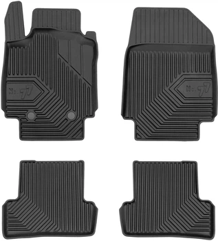 Автомобильные коврики в салон Frogum 3D на Renault Clio 3 05-12 Рено Клио черные SO6314