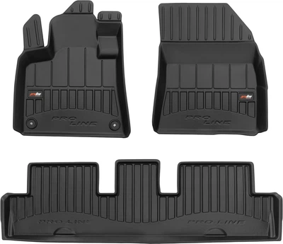 Автомобильные коврики в салон Frogum 3D на Citroen C4 Picasso 2 13- Ситроен С4 Пикассо черные SO0670