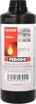 Тормозная жидкость Ferodo DOT 4 0.5 л (FBX050B)