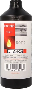 Тормозная жидкость Ferodo DOT 4 1 л (FBX100B)