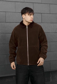 Куртка мужская стаф коричневая демисезонная Staff ri brown XL (385679)