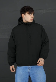 Мужская куртка демисезонная Staff черная Staff da black S (385662)