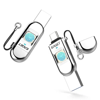 Флешка EAGET FU68-1 USB TYPE-C інтерфейси, 64GB