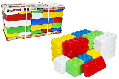Конструктор блочний 115/26 "Mega Brick №3" 30 елементів BAMSIC