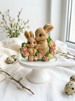 Шоколадні фігурки для декору пасок до Великодня Chocolina ручної роботи