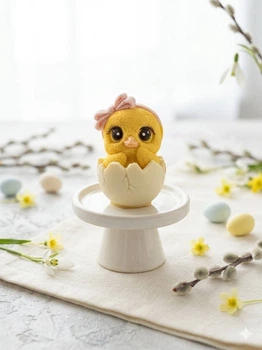 Шоколадні фігурки для декору пасок до Великодня Chocolina ручної роботи