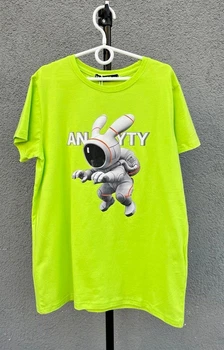 Дитяча футболка для хлопчика S&D kids 158/164 см, салатовий