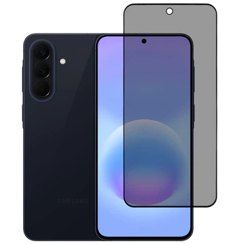 Защитное стекло Fiji Privacy для Samsung Galaxy A57 5G (A576) антишпион Anti-peeping полная проклейка черный