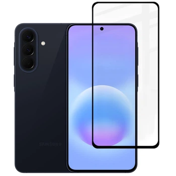 Защитное стекло Fiji Premium для Samsung Galaxy A57 5G (A576) полная проклейка Anti-Static черный