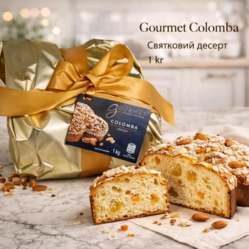 Італійський пасхальний кекс Gourmet Colomba Classica 1 кг