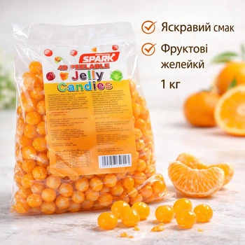 Желейні цукерки Spark 4D Peelable Jelly Candies 1 кг