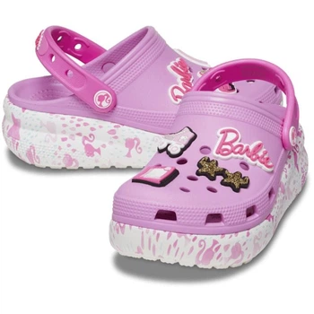 Дитячі крокси для дівчат Барбі Crocs Barbie Classic Cutie Clog (32/33, рожевий)