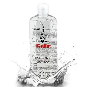 Їстівний лубрикант на водній основі Kailin, гель-змазка прозора без запаху і смаку інтимна універсальна змазка 200 мл