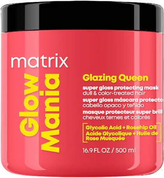 Maska do włosów Matrix Glow Mania Glazing Queen do włosów farbowanych 500 ml (3474637257002)