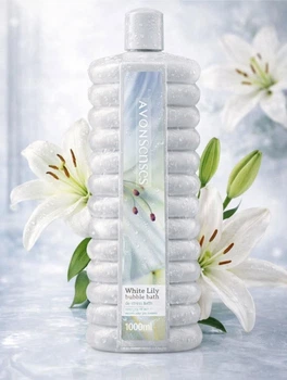 Піна для ванни Avon Senses «Біла лілія» 1000 мл