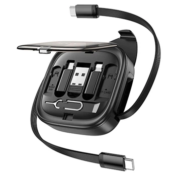 Дата кабель Hoco U140 with cable set 5in1 60W (0.95m) Black