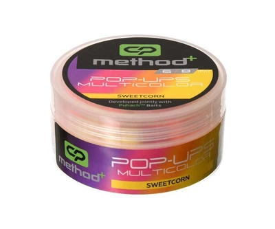 Бойли Carp Pro Method Multicolor Pop Ups 8/6 мм Sweet Corn