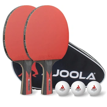 Набор для настольного тенниса Joola Duo Carbon 2 Bats 3 Balls Red/Black (1073-930808)