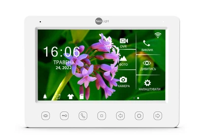 Видеодомофон NeoLigh KAPPA + HD WF White