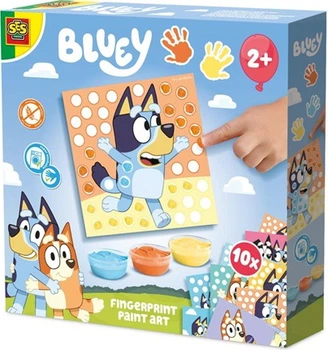 Zestaw kreatywny Ses Creative Bluey: Malowanie palcami 14091 (8710341140915)
