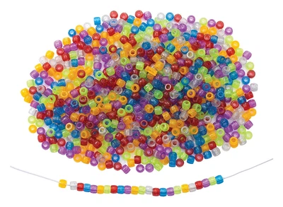Набір намистин Colorations блискучі в мішечку 453.5 г 6040145 (191487021968)