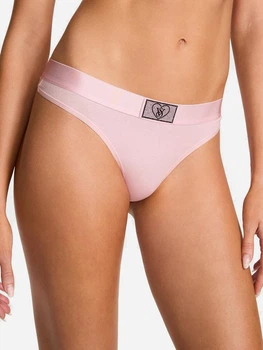 Трусики танга женские хлопковые Victoria's Secret 27220304 L Розовые (293779542274)
