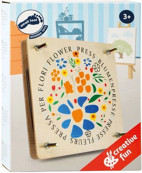 Drewniana prasa do kwiatów Small Foot z motywem 8172 (4020972081728)