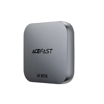 Адаптер ACEFAST QC2 AI Box CarPlay wireless adapter for car Metal Gray (6974316285830)