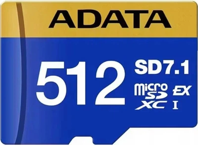 Карта пам'яті microSD Adata Premier Extreme 512GB з адаптером SD (UD512GEX3L1-C)
