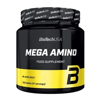 Комплекс всіх амінокислот + ВСАА Mega Amino Biotech, 300 таблеток