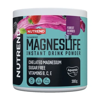 Магній цитрат Аквамін MagnesLife Instant Drink Nutrend лісові ягоди 300 г