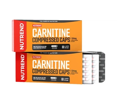 Карнітин тартрат Carnitine Compressed Nutrend 120 капсул