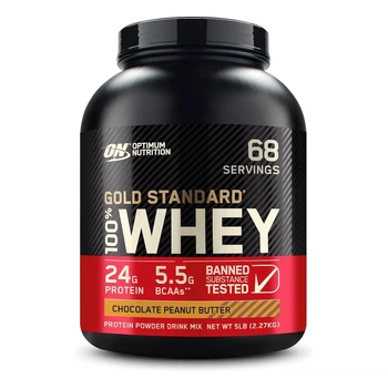 Сывороточный протеин 100% Whey Gold Standard Optimum Nutrition шоколад арахисовая паста 2270 г