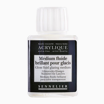 Розчинник для акрилових фарб Sennelier Gloss fluid, глянцевий, 75 мл