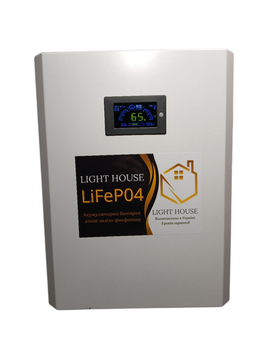 Акумуляторна батарея Light House LiFePO4 51.2V 105Ah W 5.4 kWh