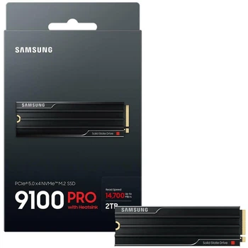 Накопитель SSD Samsung 9100 PRO 2Tb NVMe M.2 Gen5x4 with Heatsink (MZ-VAP2T0CW)